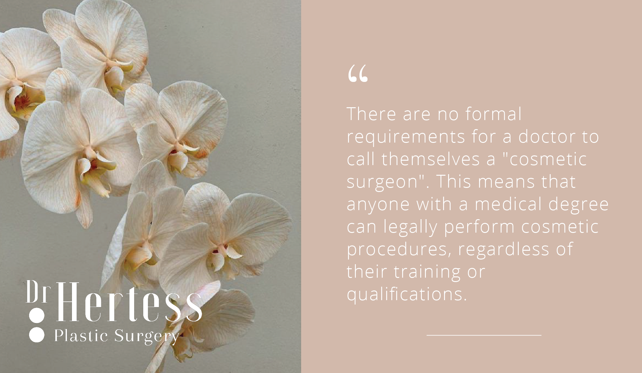 Take caution when opting for a Cosmetic Surgeon